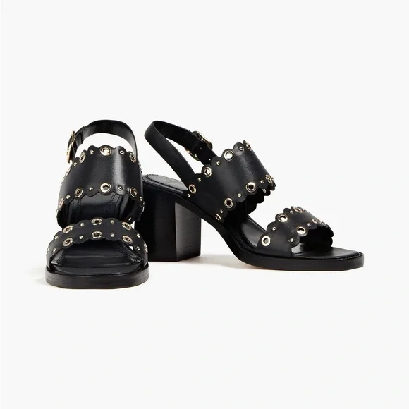 Maje eyelet sandals size 37 - Picture 3 of 9